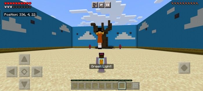 Descargar Squid Game Map para Minecraft Bedrock 1.21
